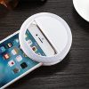 Clip-on Rechargeable & Portable Phone Selfie Ring Light
