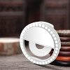 Clip-on Rechargeable & Portable Phone Selfie Ring Light