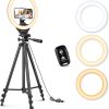 10'' Inch Ring Light with Tripod Stand