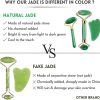 4-in-1 Jade Roller and Gua Sha Facial, Eye and Neck Massage Set