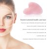 Anti Aging Jade Roller Massager and Gua Sha Set for Face, Eye, Neck