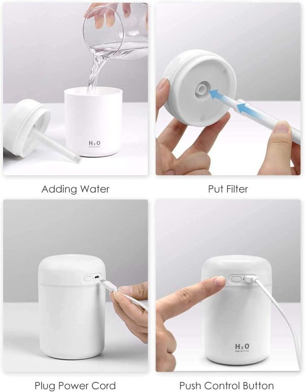 61pmvDxbgrL._AC_SL1405_ Cool Mini USB Personal Desktop Humidifier for Bedroom,Office Room, Car,etc