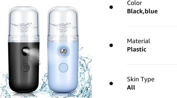USB Rechargeable Portable Nano Humidifier Mini Facial Face Sprayer