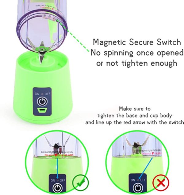 61yu2xqZJPL._AC_SX679_ USB Rechargeable Portable Blender for Smoothies and Shakes
