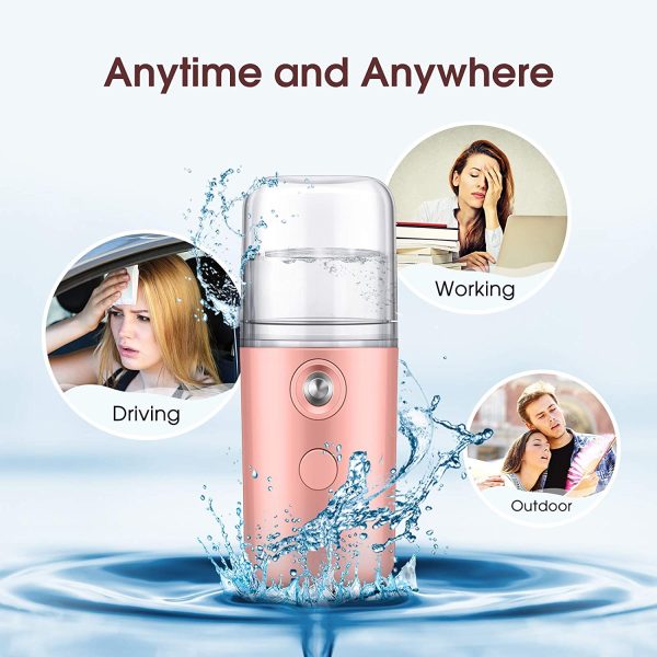 USB Rechargeable Portable Nano Humidifier Mini Facial Face Sprayer