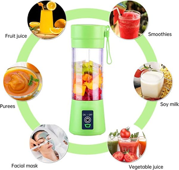 7187Em6BmcL._AC_SX679_ (1) USB Rechargeable Portable Blender for Smoothies and Shakes
