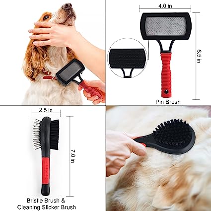 719GfbKZawL._SX425_ 7 in 1 Complete Professional Dog Grooming Kit Combos