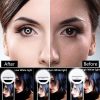 Clip-on Rechargeable & Portable Phone Selfie Ring Light