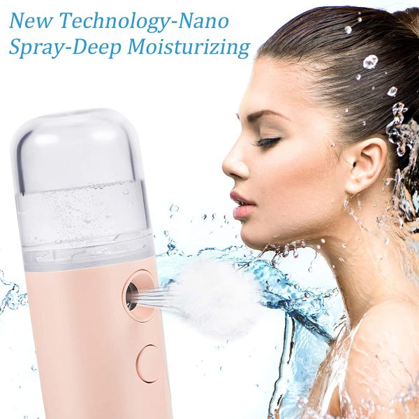 USB Rechargeable Portable Nano Humidifier Mini Facial Face Sprayer