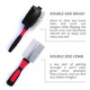 Professional Double Sided Pin & Bristle Brush for Dogs & Cats