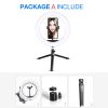 10inch  Desktop Phone Video Recording Ring Light with Stand