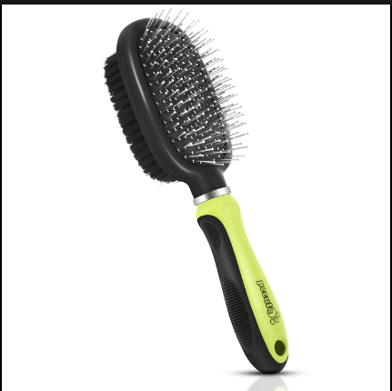 Screenshot 2023-03-11 181245 Professional Double Sided Pin & Bristle Brush for Dogs & Cats