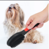 Professional Double Sided Pin & Bristle Brush for Dogs & Cats