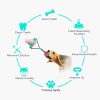 Pet Dog Chew and Tug Handle and Ball Chew Interactive Chew Toy