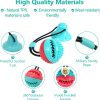 Multifunction Suction Cup Interactive Dog, Pet Chew Toy with Food Dispensing & Squeaky Toy Ball