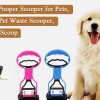 Portable Non-Breakable Short Handle Pet Pooper Scooper