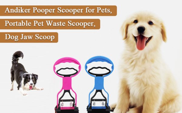 1cc644ce-dafc-4e70-9acf-3d1266c12f80.__CR0,0,970,600_PT0_SX970_V1___ Portable Non-Breakable Short Handle Pet Pooper Scooper