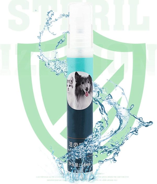 61-OAPptWGS._AC_SL1500_ Pet (Dog and Cat) Fresh Friends Oral Dental Spray for Bad Breath, Plaque & Tartar Build-Up & Teeth Cleaning.