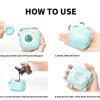 Grooming Pet Soft Silicon Bath And Massage Brush with Shampoo Dispenser for Dogs and Cats