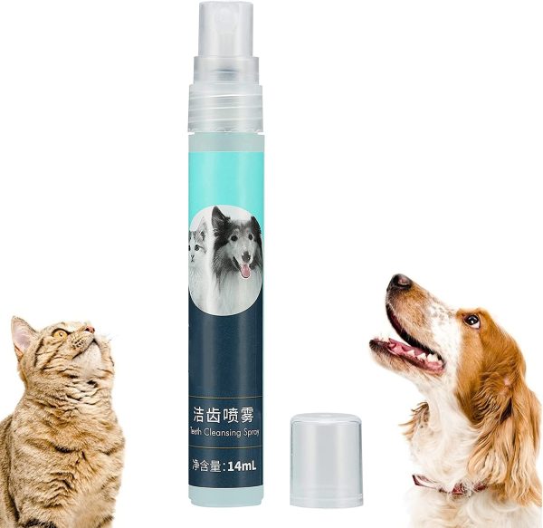 71FsO-G559S._AC_SL1500_ Pet (Dog and Cat) Fresh Friends Oral Dental Spray for Bad Breath, Plaque & Tartar Build-Up & Teeth Cleaning.