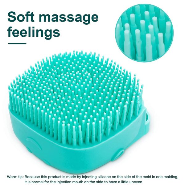 71Het7xp02L._SL1500_ Grooming Pet Soft Silicon Bath And Massage Brush with Shampoo Dispenser for Dogs and Cats