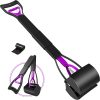Long Handle Dog Folding Poop Scooper for Large & Small Dogs Poop Pick Up Tool