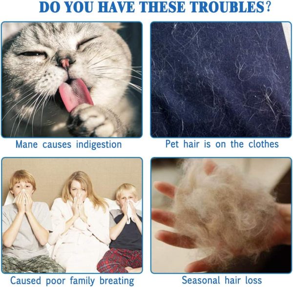 71+zZv+ArHL._AC_SL1100_ Pet Grooming, Gentle Shedding & Bathing Brushing Gloves and Mittens for Efficient Pets Hair Removal for Long and Short Hair Dogs & Cats & Horses