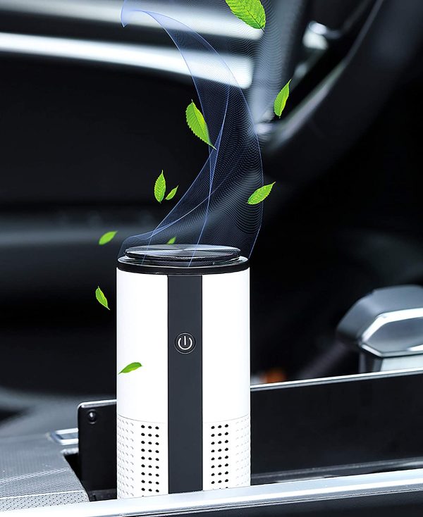 WT-U12 DC 5V Portable Home/ Office/ Mini Car Negative Ion Air Purifier with Effective Air HEPA Filter for Bacteria/Dust/Pollen/Smoke