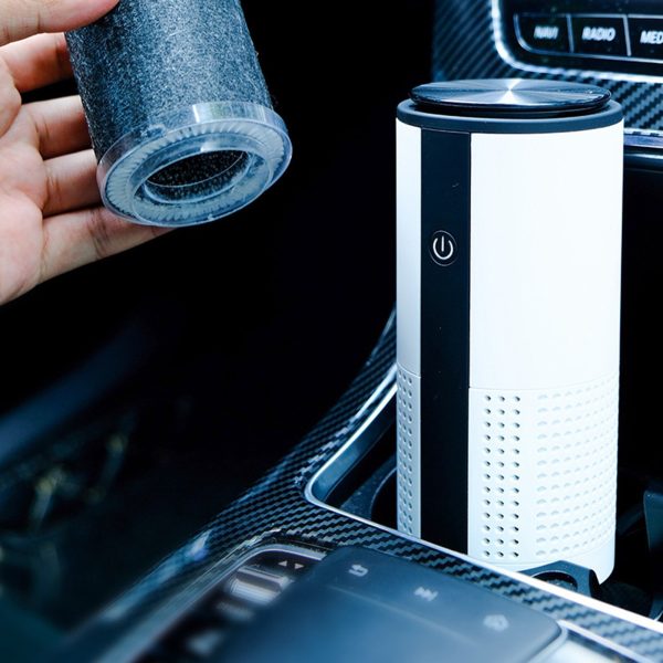 WT-U12 DC 5V Portable Home/ Office/ Mini Car Negative Ion Air Purifier with Effective Air HEPA Filter for Bacteria/Dust/Pollen/Smoke