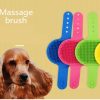 Professional Pet Grooming - Dog and Cat Shampoo Shower & Bath Scrubbing Brush for Long & Short Hair Cats and Dogs