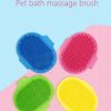 Professional Pet Grooming - Dog and Cat Shampoo Shower & Bath Scrubbing Brush for Long & Short Hair Cats and Dogs