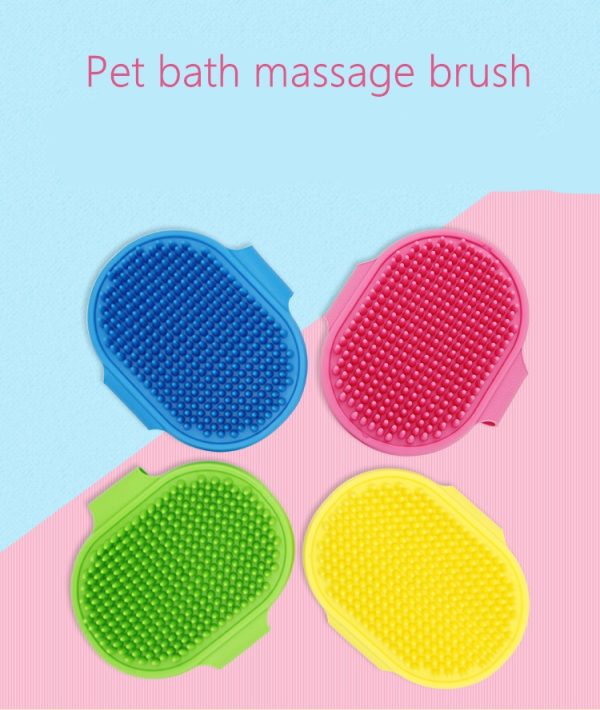 Professional Pet Grooming - Dog and Cat Shampoo Shower & Bath Scrubbing Brush for Long & Short Hair Cats and Dogs
