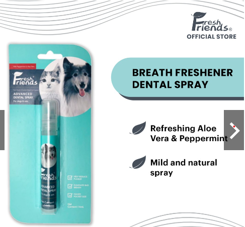 Screenshot 2023-01-04 222139 Pet (Dog and Cat) Fresh Friends Oral Dental Spray for Bad Breath, Plaque & Tartar Build-Up & Teeth Cleaning.