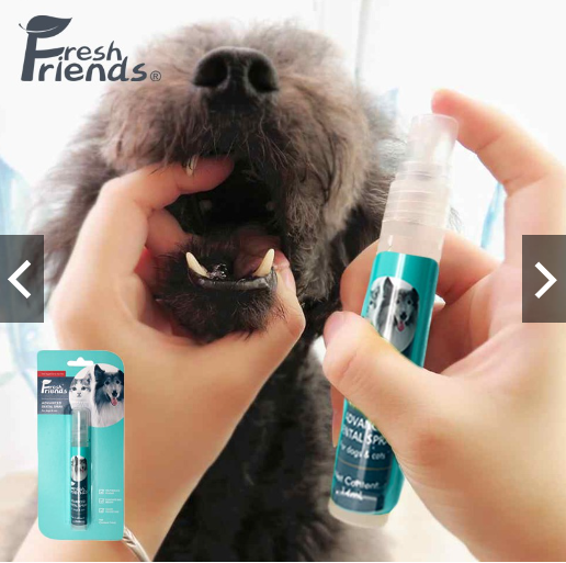 Screenshot 2023-01-04 222251 Pet (Dog and Cat) Fresh Friends Oral Dental Spray for Bad Breath, Plaque & Tartar Build-Up & Teeth Cleaning.