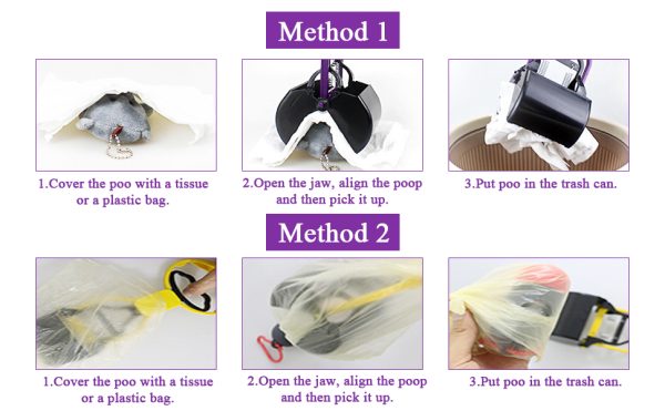 c1da22b8-3cca-4e1e-be20-2ad50d7bd420.__CR0,0,970,600_PT0_SX970_V1___ Long Handle Dog Folding Poop Scooper for Large & Small Dogs Poop Pick Up Tool