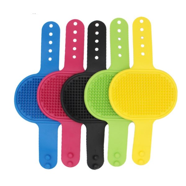 Professional Pet Grooming - Dog and Cat Shampoo Shower & Bath Scrubbing Brush for Long & Short Hair Cats and Dogs