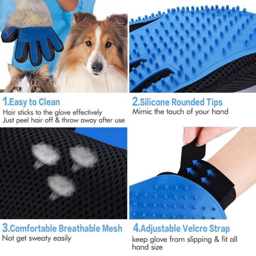 s-l500 (1) Pet Grooming, Gentle Shedding & Bathing Brushing Gloves and Mittens for Efficient Pets Hair Removal for Long and Short Hair Dogs & Cats & Horses