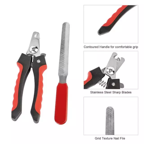 1612966251636 Professional Pet Grooming Nail Clipper & Trimmer Set