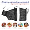 Adjustable, Anti Scratch & Bite Restraint Polyester Mesh Cat or Dog Grooming Bag