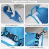 Small Pet Harness and Leash Set for Walking Cat and Dog with Soft Mesh, Adjustable  Vest Harness with Reflective Strap