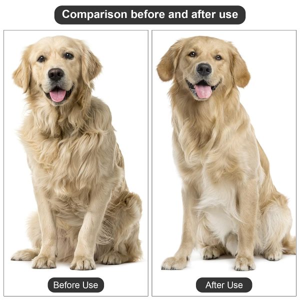 71qwK+uHz-L._SL1500_ Pet Duo Side Stainless Steel Grooming Comb for Dogs & Cats Long Short Hair