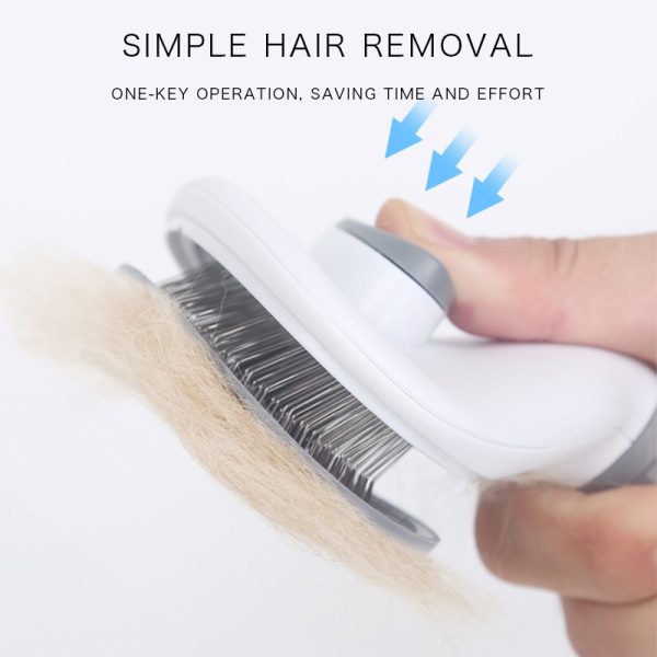 df3a37f72add586bedd758d6efe5f69f Self-cleaning Massage Cat Hair Comb for Pet Supplies (Pet Self Cleaning Comb)