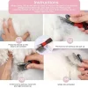 Pet Serrated Dematting Comb for Long Haired Cats or Dogs