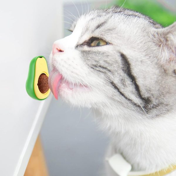 61OZkhlZzjL._AC_SL1500_ Avocado Cat Toy Snack Ball for Cat with Catnip