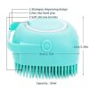 Multifunctional Silicone Body Bath Brush with Shower Gel Dispenser for adults and babies