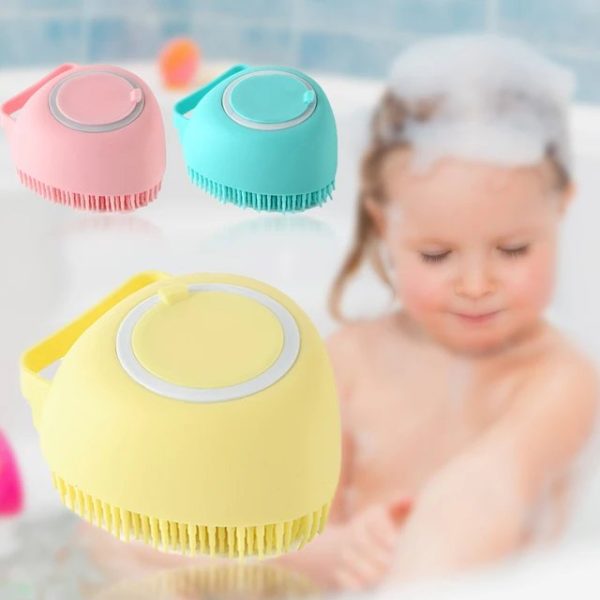 1000017870-1.jpg Multifunctional Silicone Body Bath Brush with Shower Gel Dispenser for adults and babies