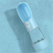 Outdoor Travel Portable Pet Water Bottle with Food Container
