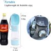 Outdoor Travel Portable Pet Water Bottle with Food Container