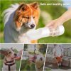 Outdoor Travel Portable Pet Water Bottle with Food Container